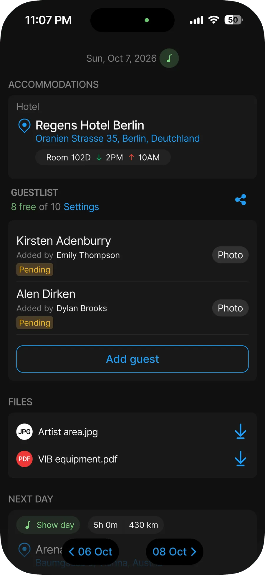 Daily features